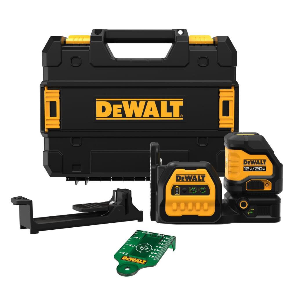 DEWALT 20V MAX Cross Line Green Laser Cordless (Bare Tool)