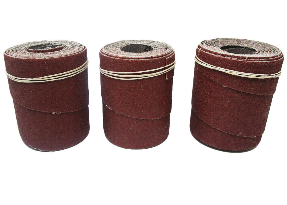 Powermatic Precut Abrasive Strips for PM2244 Drum Sander, 60 Grit, 3 Pieces