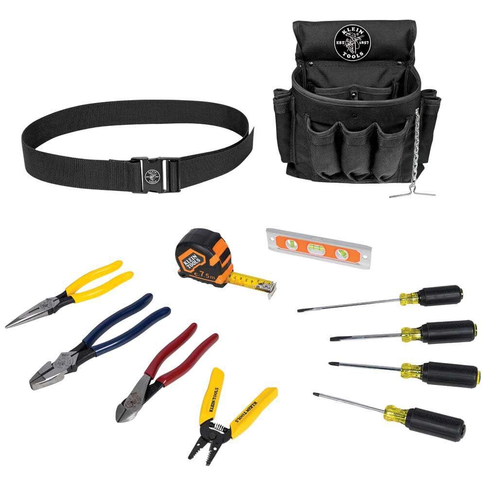 Klein Tools 12 Piece Electrician Tool Set