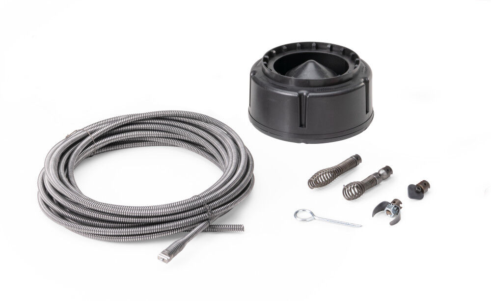 Ridgid K-46 Upgrade Kit with C-6 3/8 Inch x 35 Foot Cable, T-250 Tool Set and Inner Drum