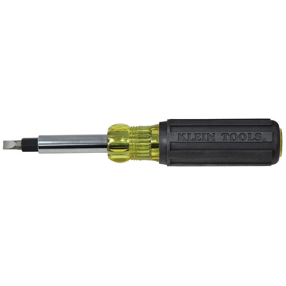 Klein Tools Multi-Bit Screwdriver/Nut Driver 10-in-1 Heavy Duty