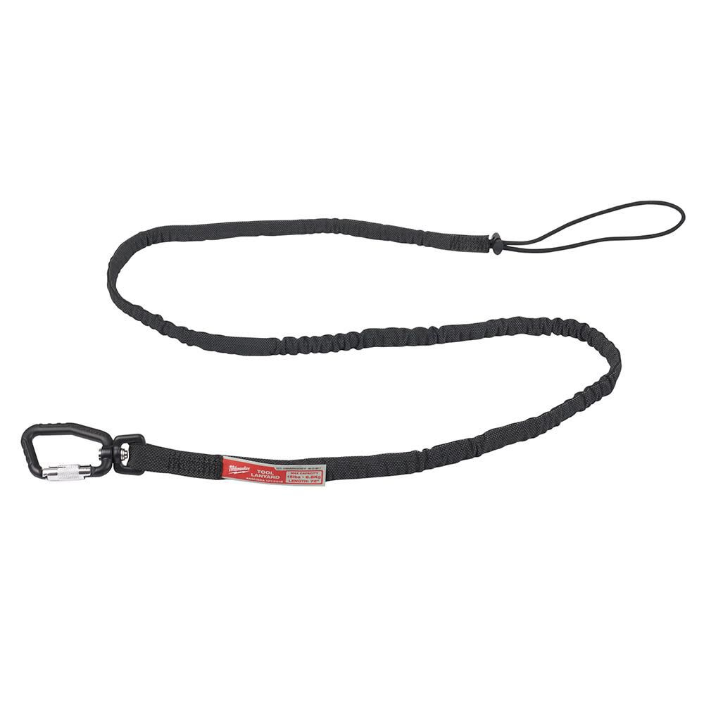 Milwaukee 15 Lbs. 72 in. Extended Reach Locking Tool Lanyard