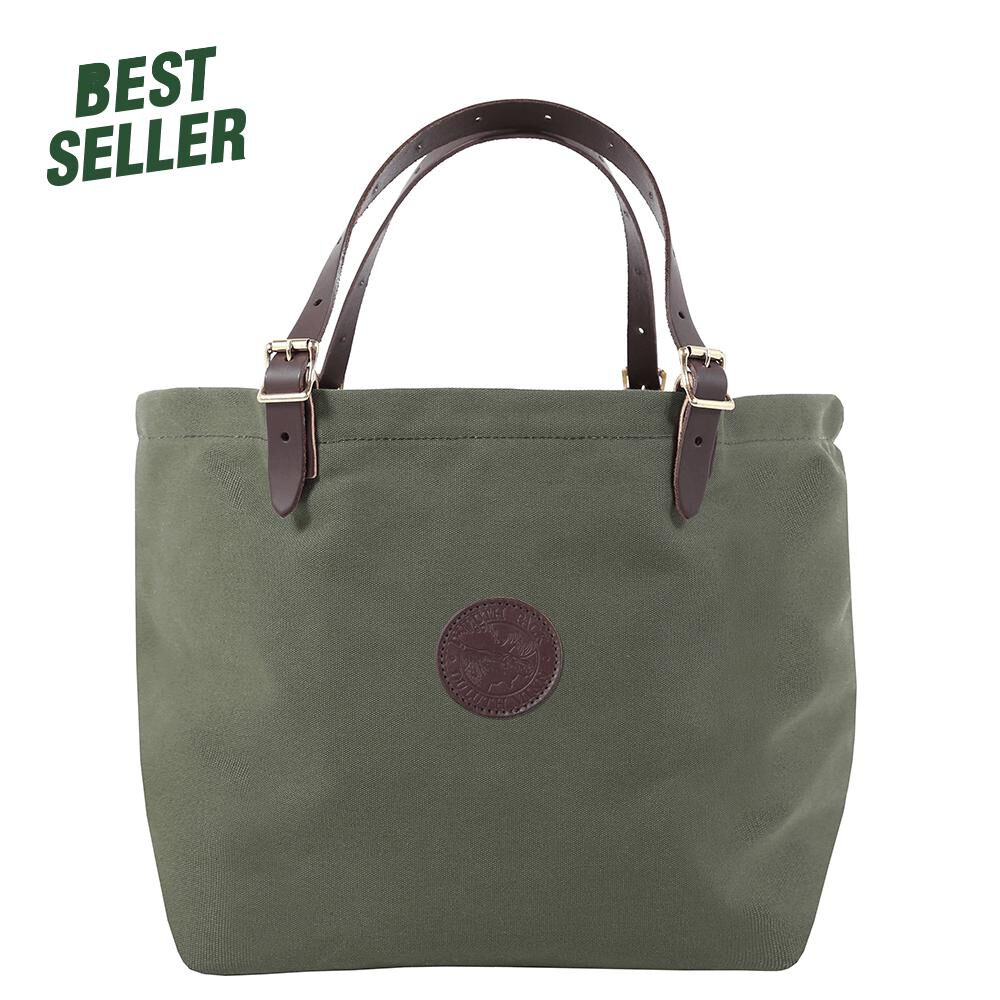 Duluth Pack 33 Liter Classic Canvas Market Tote Olive Drab