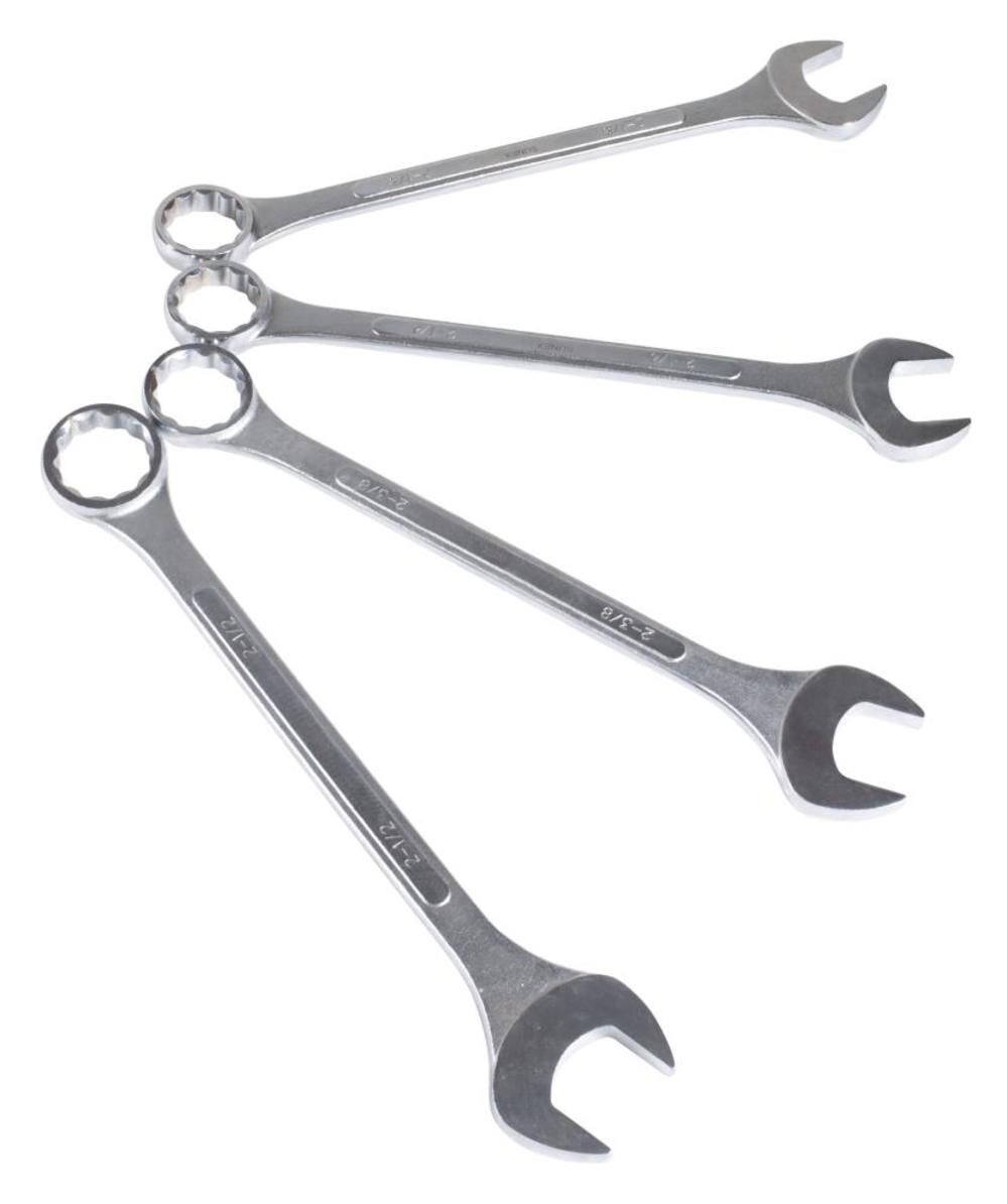 Sunex Raised Panel SAE Super Jumbo Combination Wrench Set 4 pc.