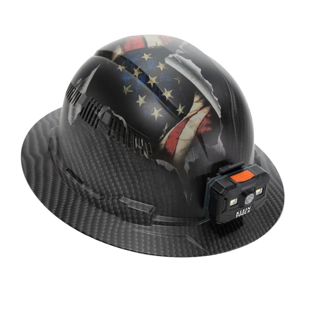 Klein Tools Freedom Series KARBN Pattern Hard Hat Vented Full Brim Class C
