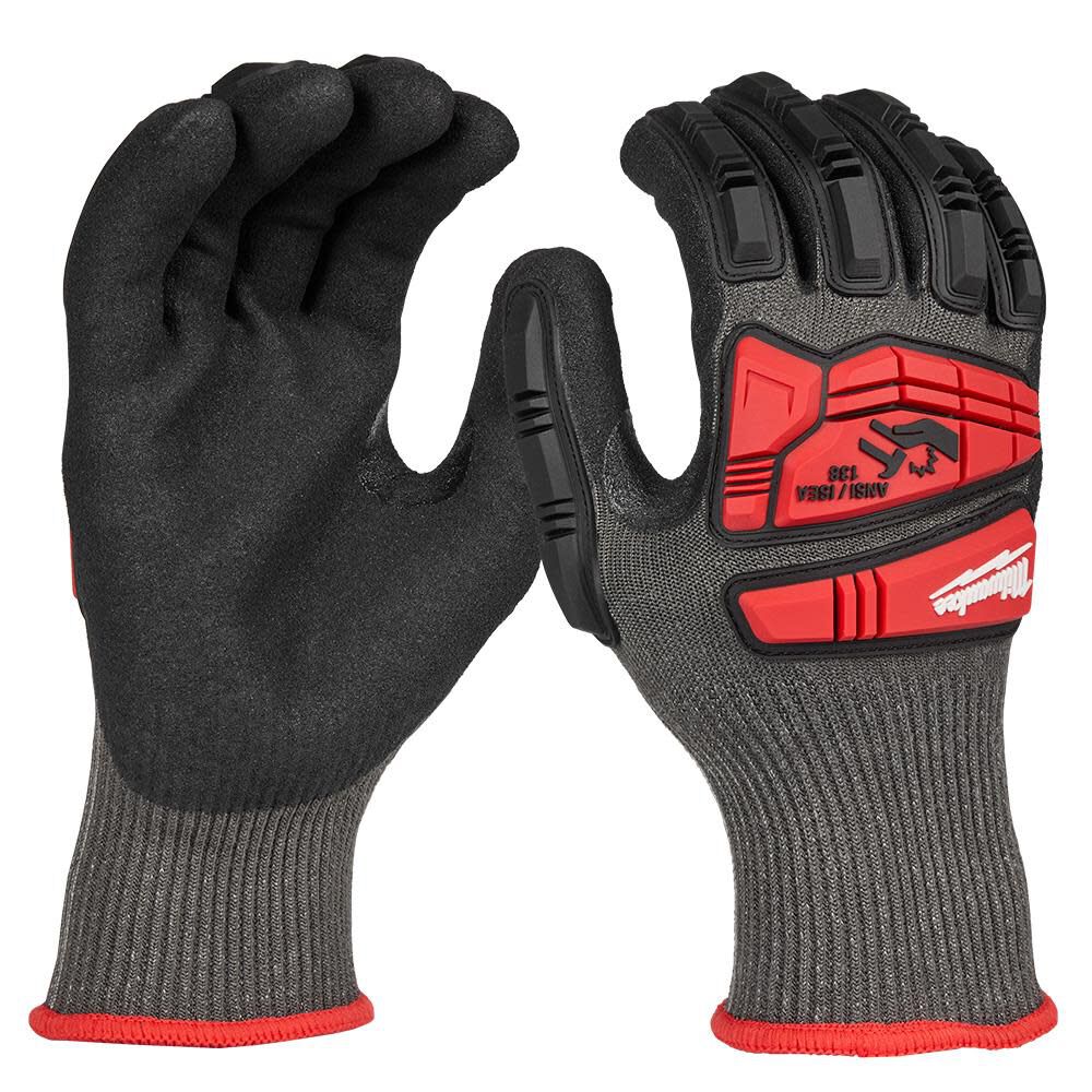 Milwaukee Impact Cut 5 Nitrile Dip Glove Small