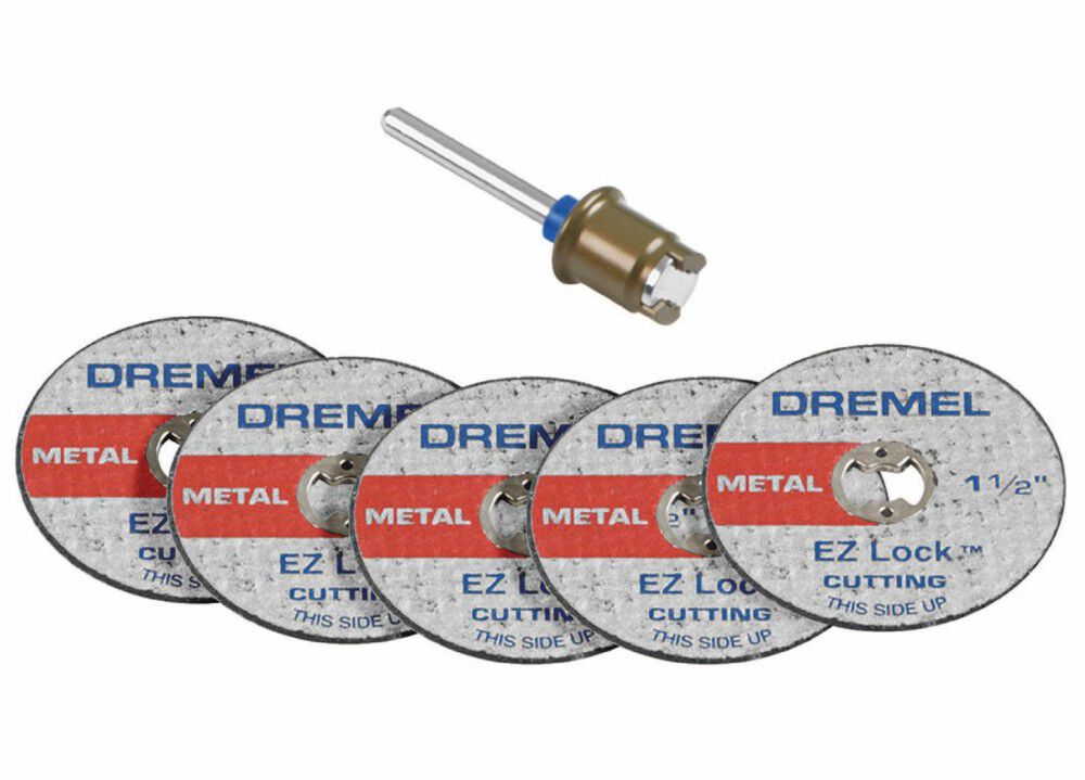 Dremel 1-1/2 In. (3.2 mm) EZ Lock Cut-Off Wheel Starter Kit