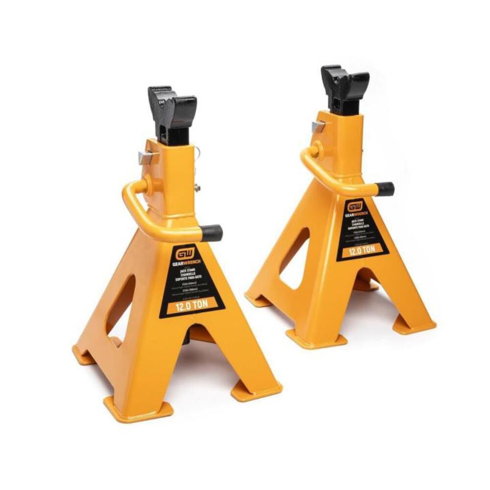 GEARWRENCH 12 Ton Ratcheting Jack Stand 2ct