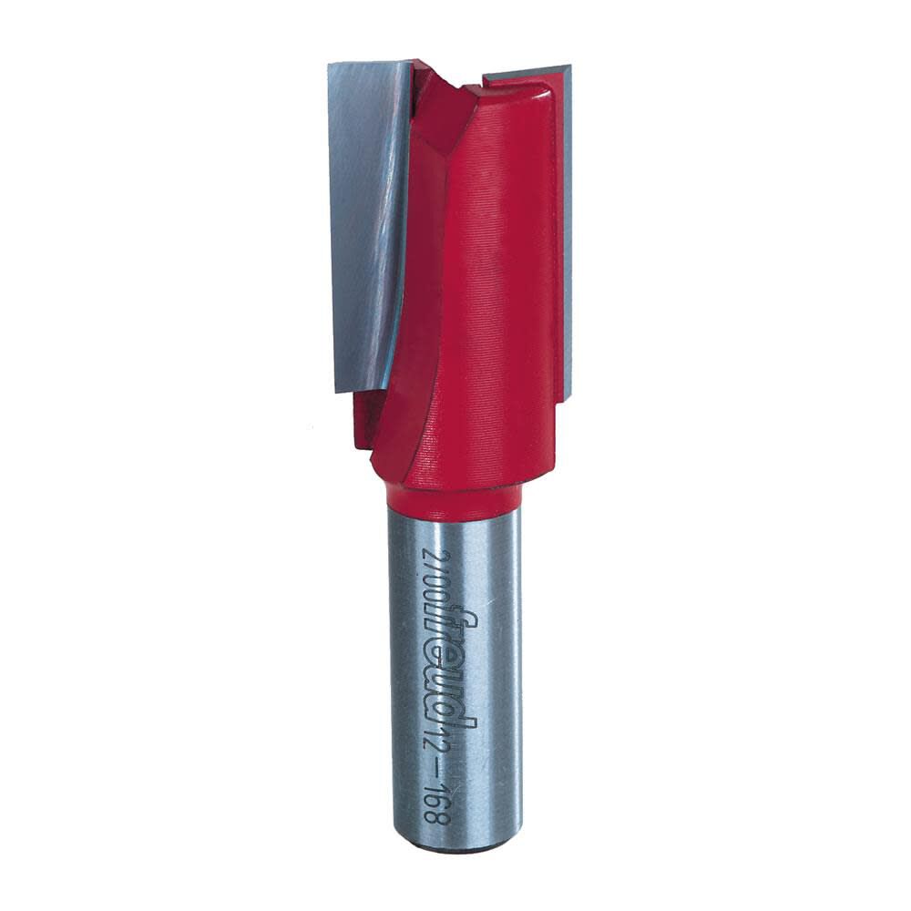 Freud 7/8 In. (Dia.) Double Flute Straight Bit with 1/2 In. Shank