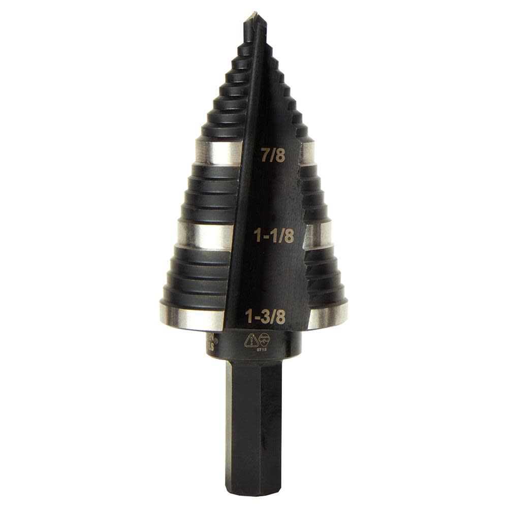 Klein Tools Step Drill Bit #15 Double Fluted