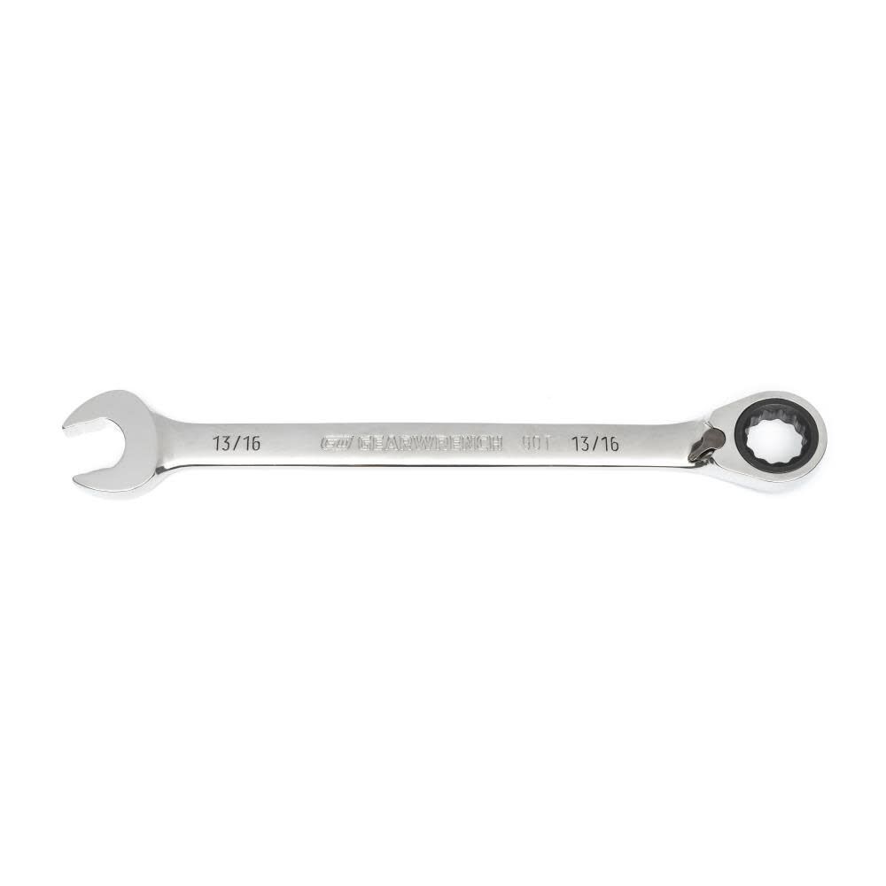 GEARWRENCH 13/16 Inch 90-Tooth 12 Point Reversible Ratcheting Wrench