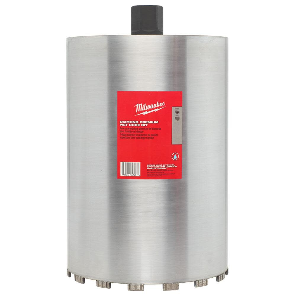 Milwaukee 10 In. Diamond Premium Wet Core Bit