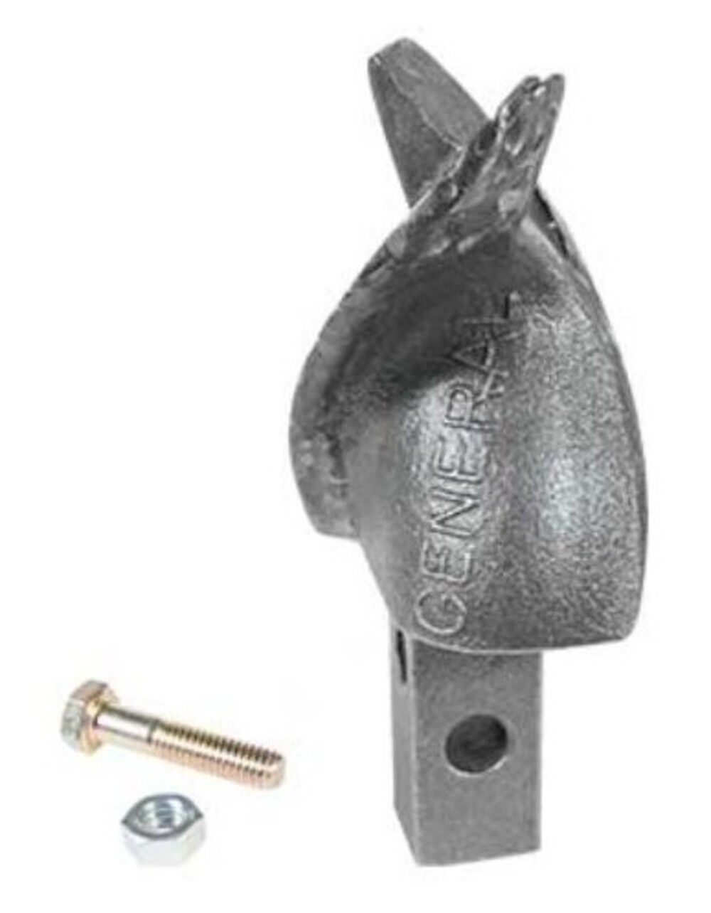 General Equipment SB Series Cast Steel Alloy Auger Screw Bit with Carbide Overlay
