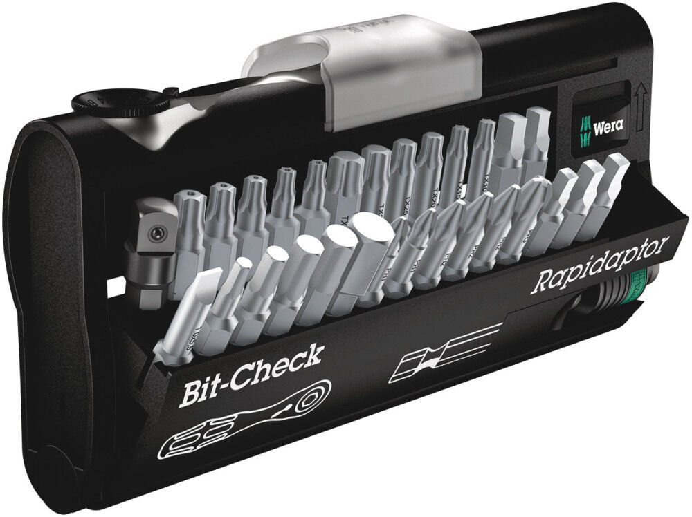 Wera Tools Bit-Check 30 Zyklop Mini 2 Bit Assortment with Ratchet 31pc