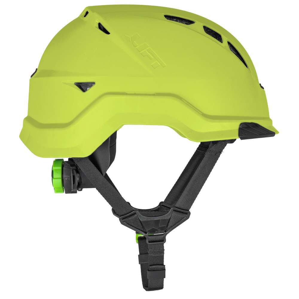 Lift Safety RADIX Vented Safety Helmet Hi-Viz Yellow Type 2