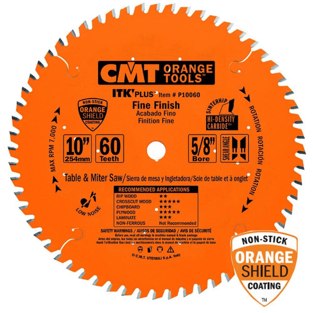 CMT ITK Plus Blade for Slide Miter Saws