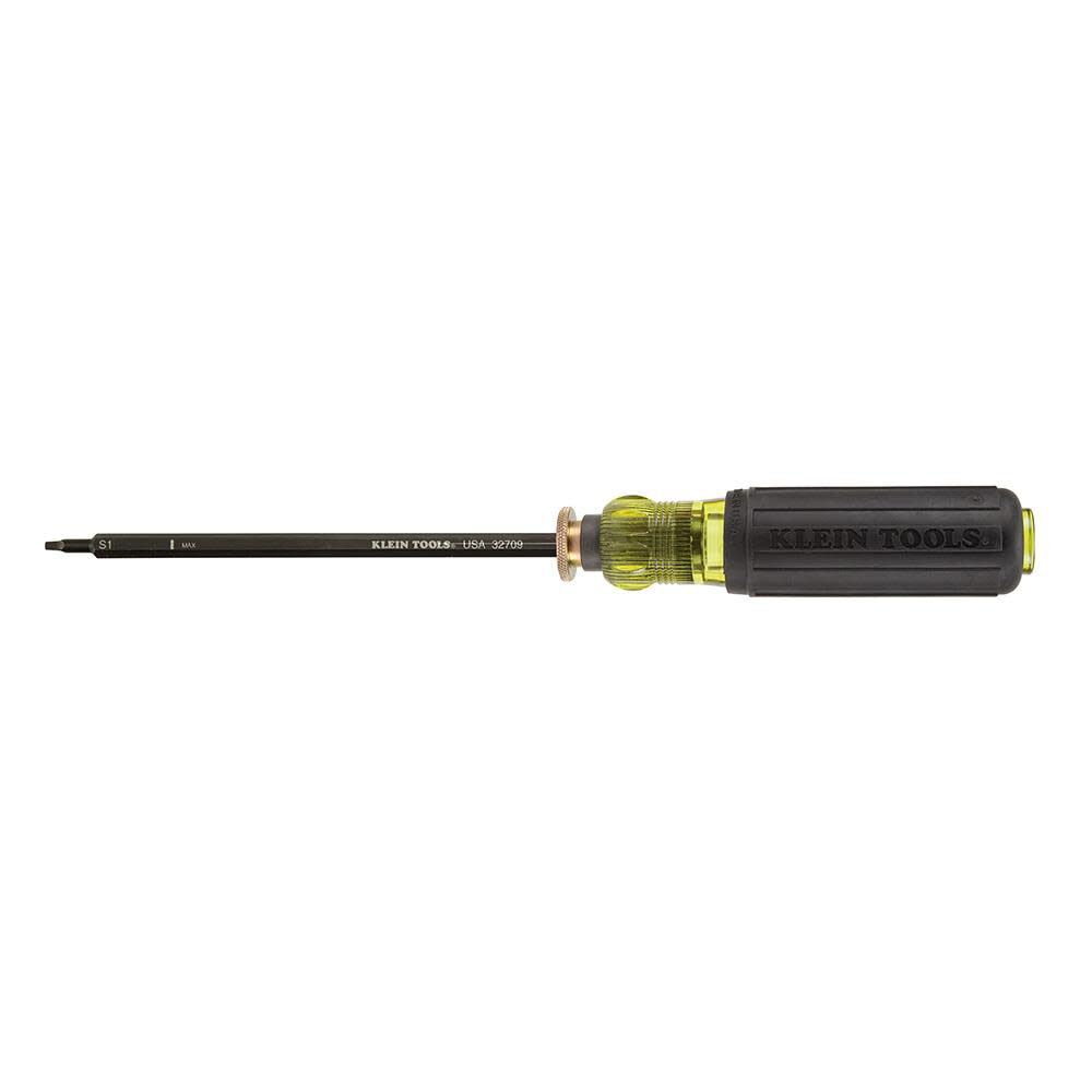 Klein Tools Adjustable Screwdriver Sq #1 #2