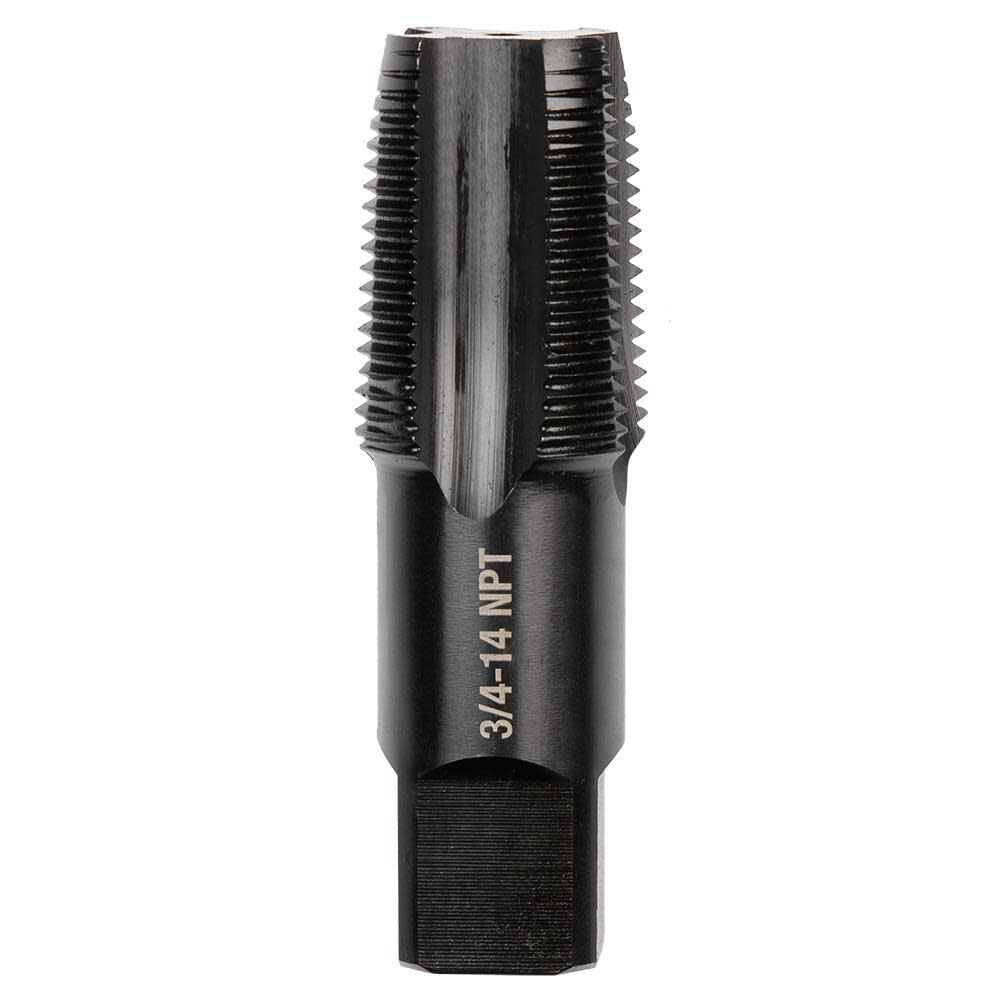 Milwaukee 3/4 in -14 NPT Straight Flute Taper Tap