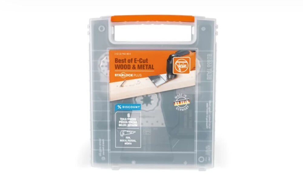 Fein Starlock Best of Wood & Metal Blade Kit 6pc