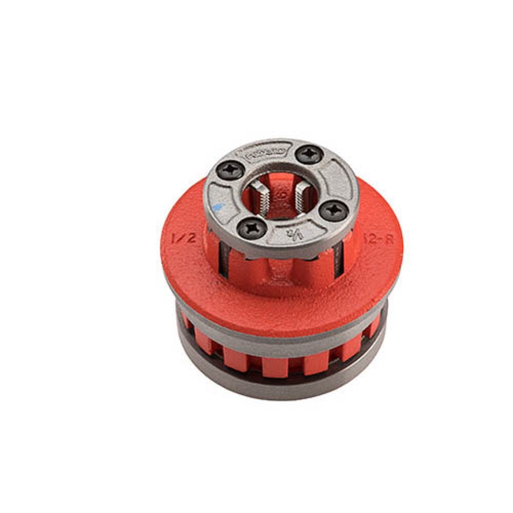Ridgid 1/2in 12-R Exposed Manual Ratchet Threader Die Head