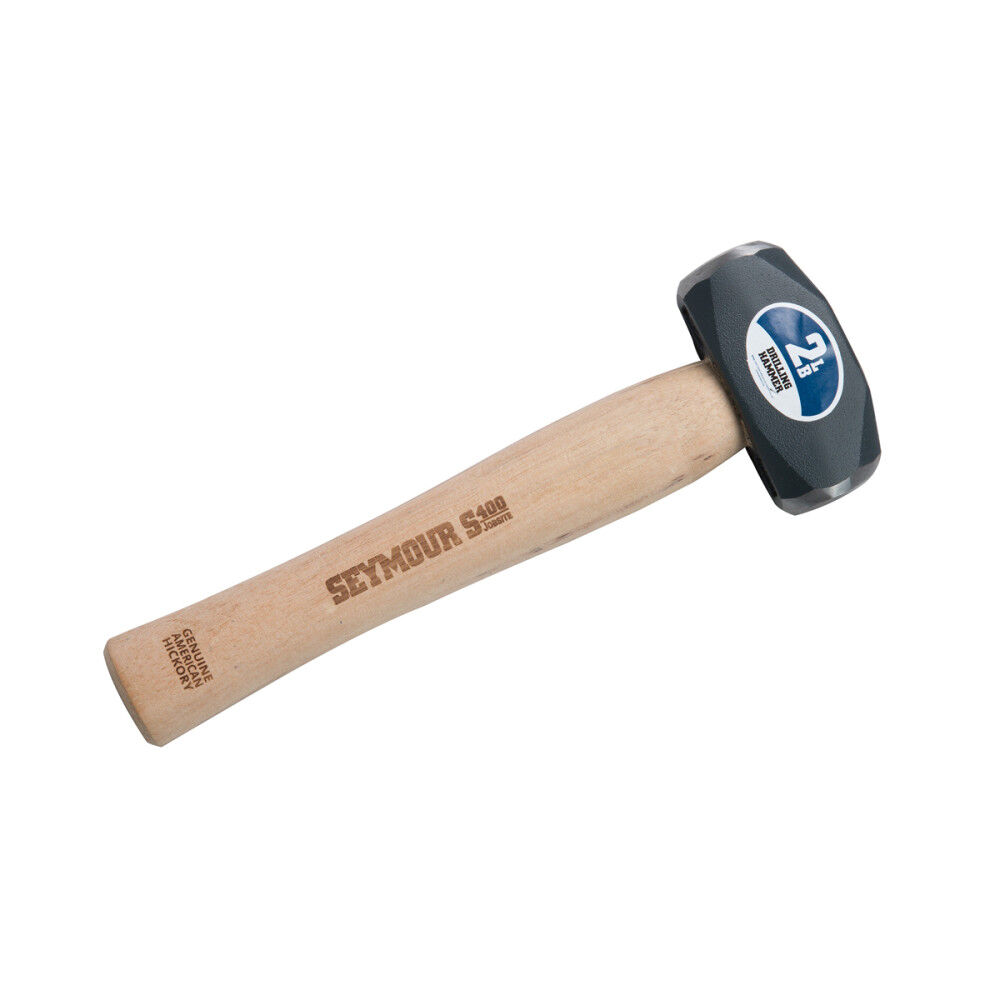 Seymour S400 Jobsite 2Lbs Head Drilling Hammer with 10 Inch Hickory Handle