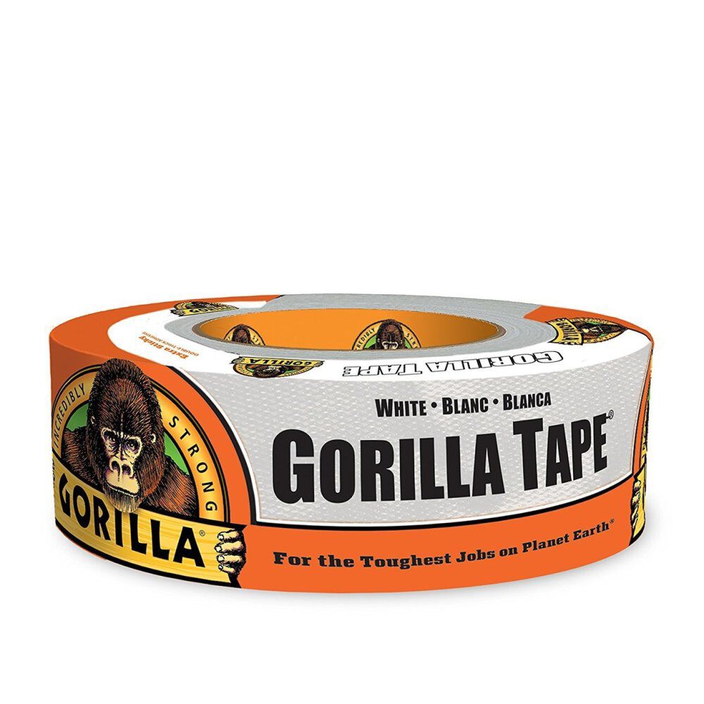 Gorilla Glue 1.88 In. Width x 30 Yd. Length Multi-Purpose White Duct Tape