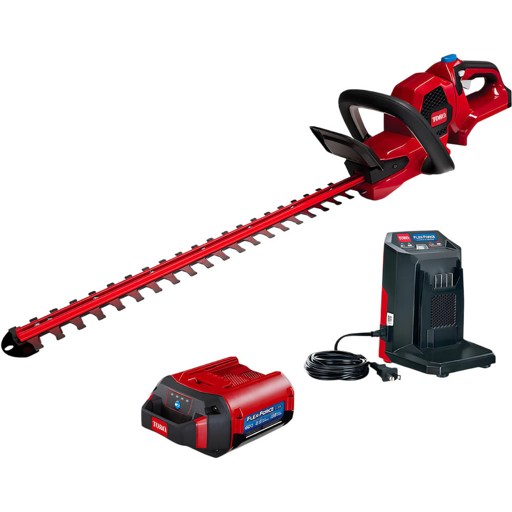 Toro 60V Cordless 24in Hedge Trimmer Kit with Flex-Force Power System