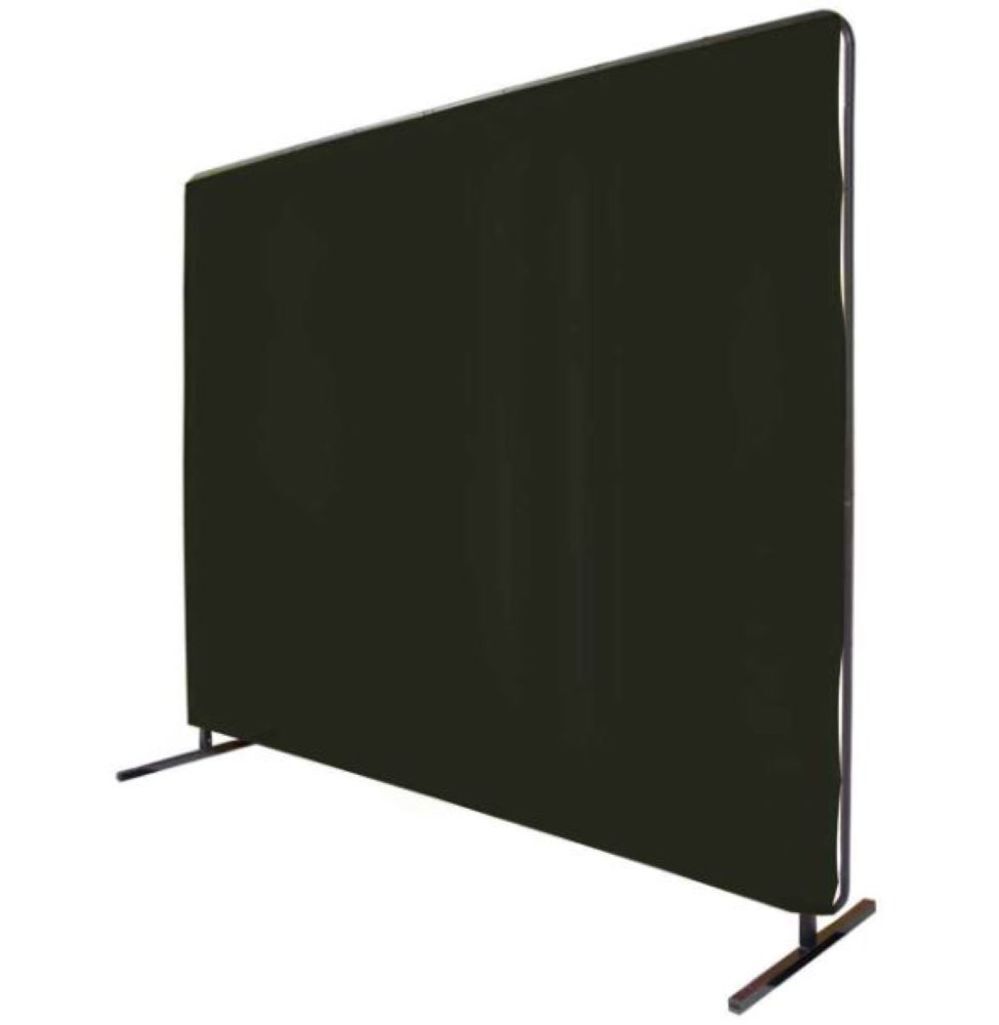Black Stallion 6′ x 6′ Shade 8 Welding Screen & Frame Black