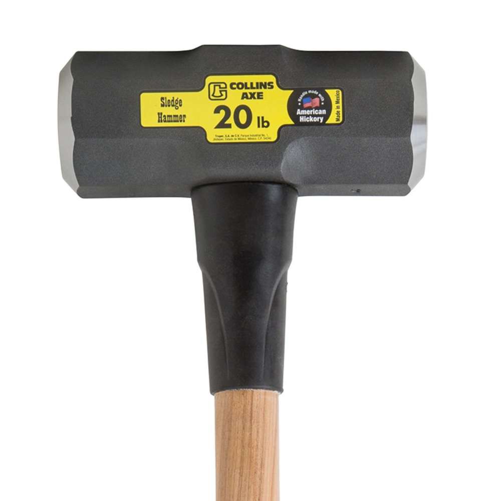 Truper Collins 20 Lbs Double Face Sledge Hammer with Hickory Handle