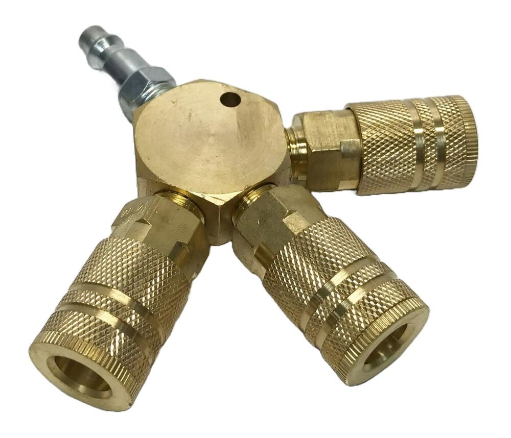Rolair 3-Way Hex Manifold