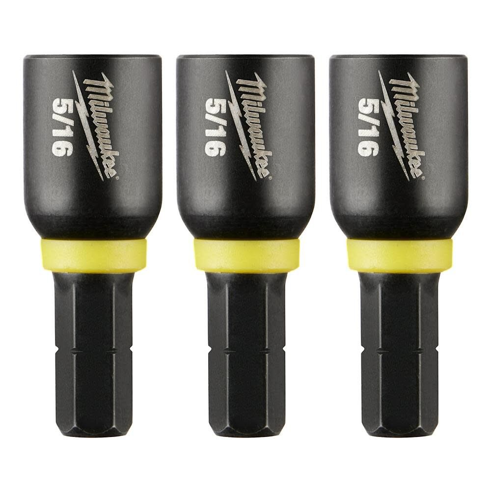Milwaukee SHOCKWAVE 5/16 in. Insert Nut Driver 3PK