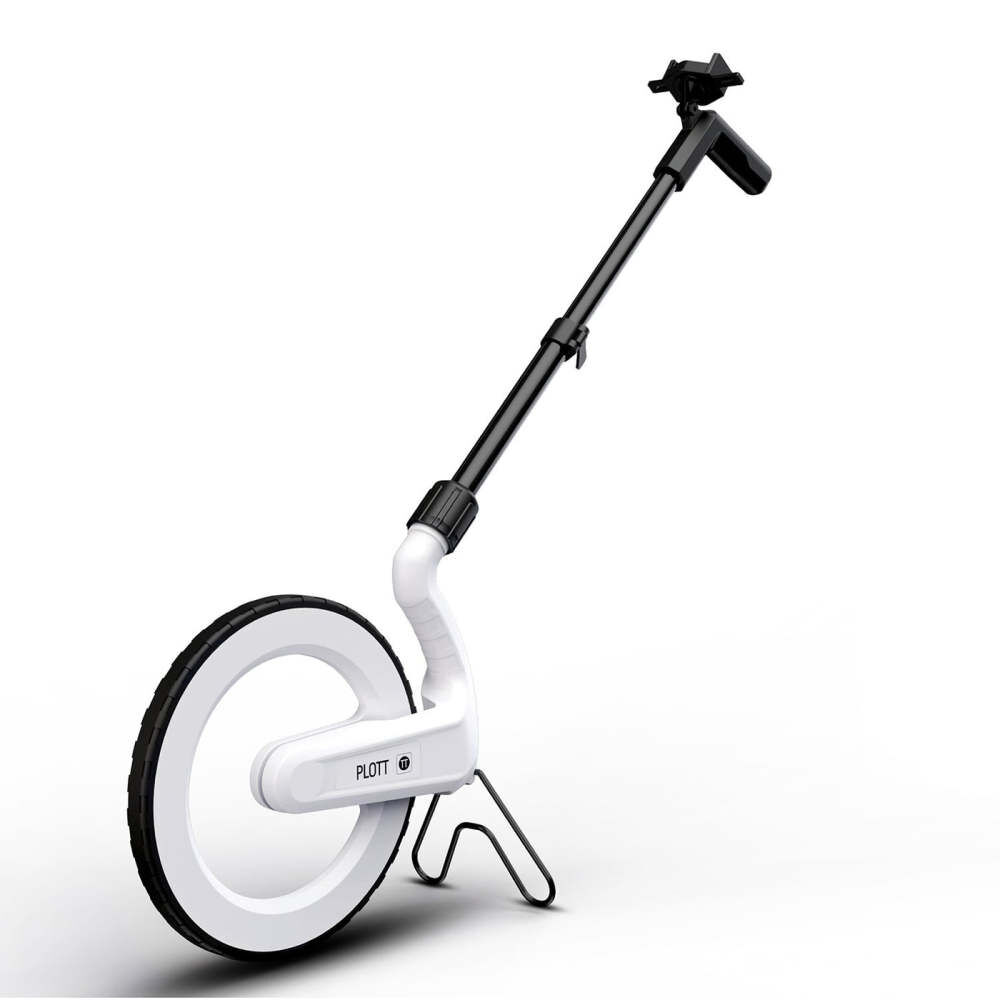 Plott Carta Digital Measuring & Mapping Wheel with Sprayer