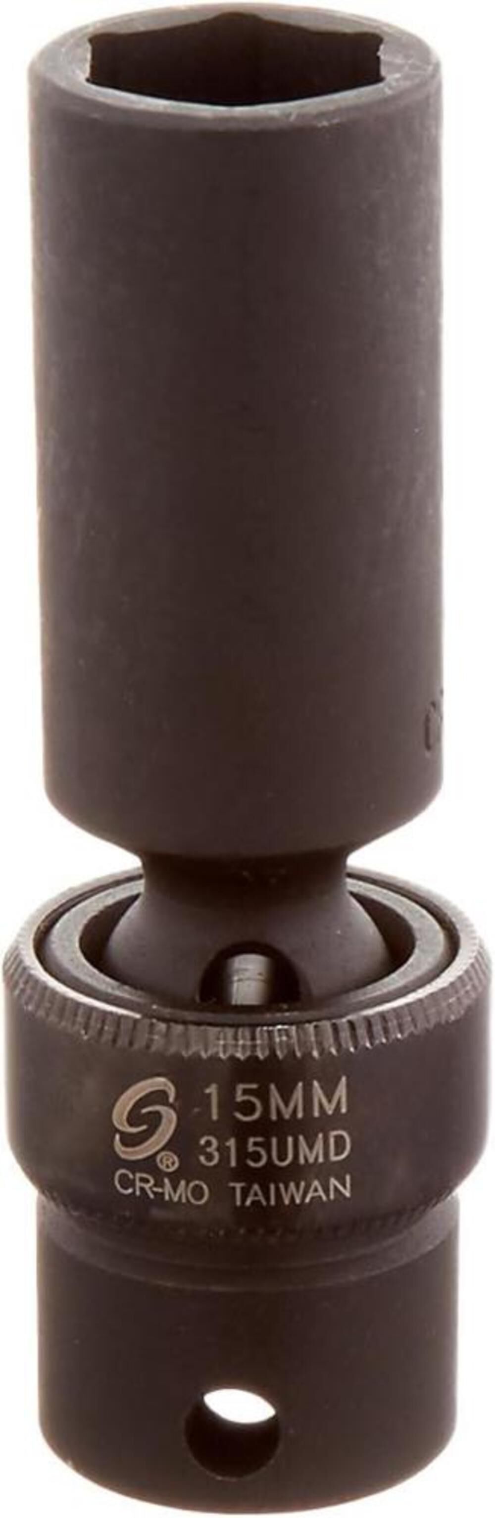 Sunex 3/8 Inch Dr 15mm Deep Universal Impact Socket