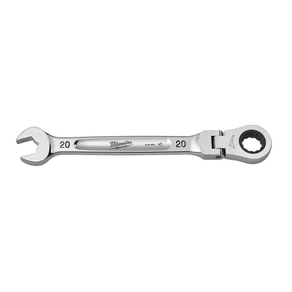 Milwaukee Combination Wrench Flex Head Ratcheting 20mm