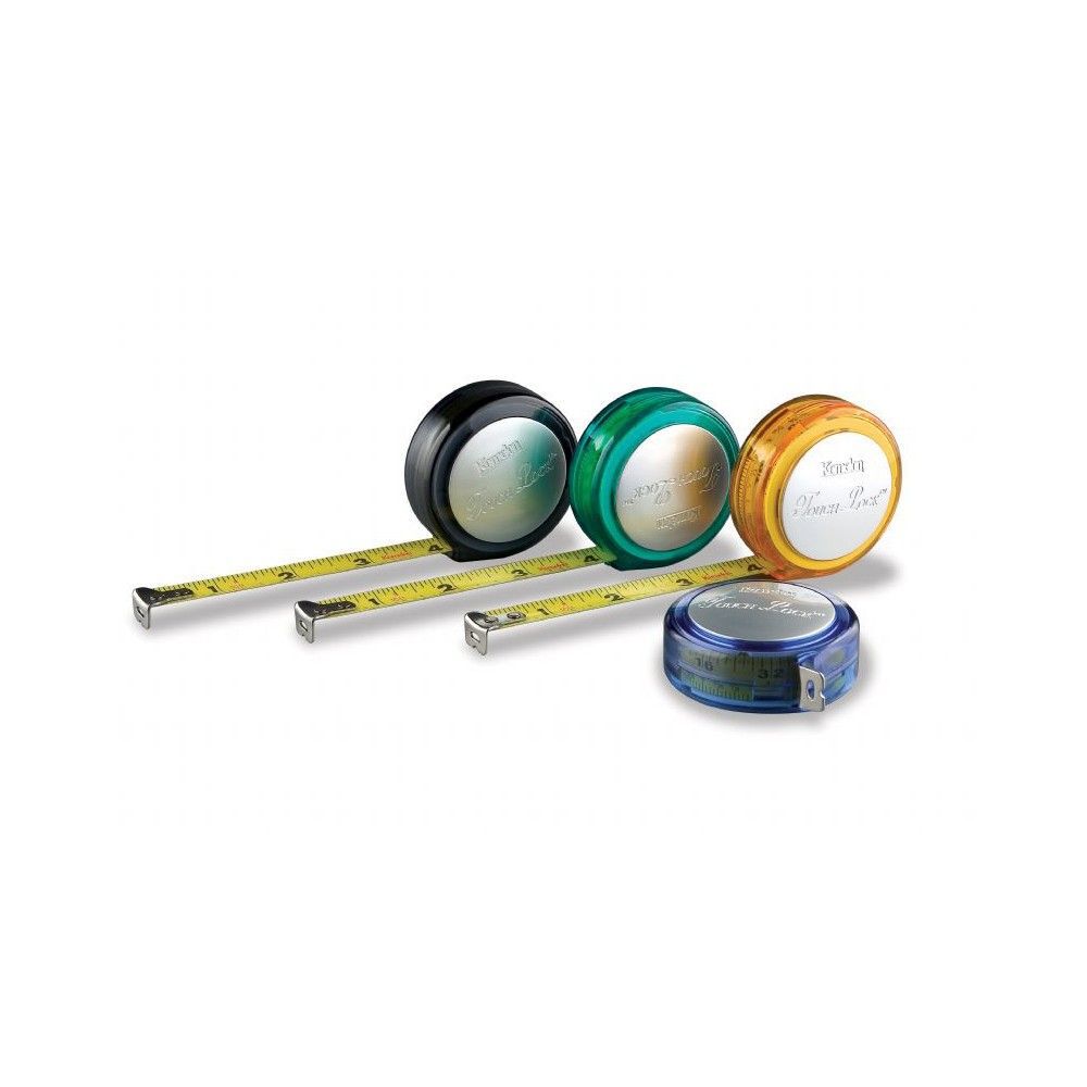 Komelon Touch Lock Tape Measure, 10ft x 1/3 Inch