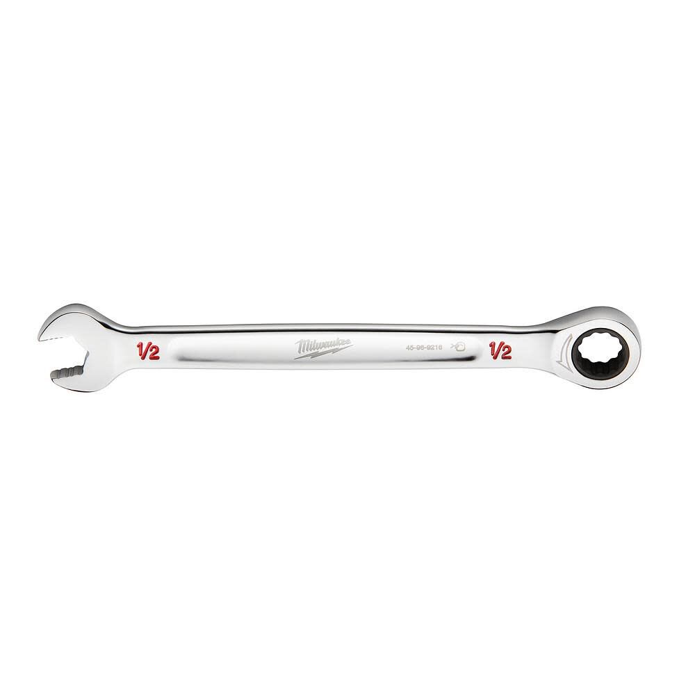 Milwaukee 1/2 in. SAE Ratcheting Combination Wrench