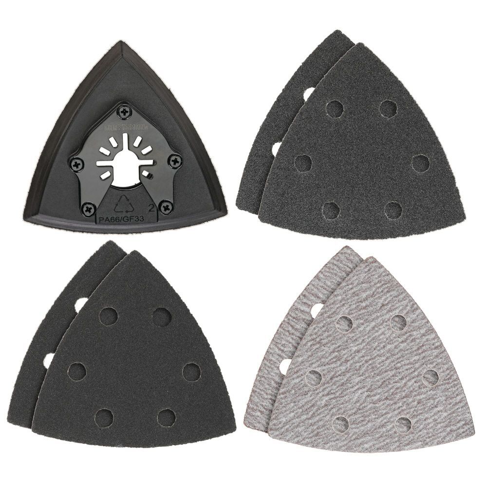 CRAFTSMAN Oscillating Tool Blades Sanding Set, 7 Piece