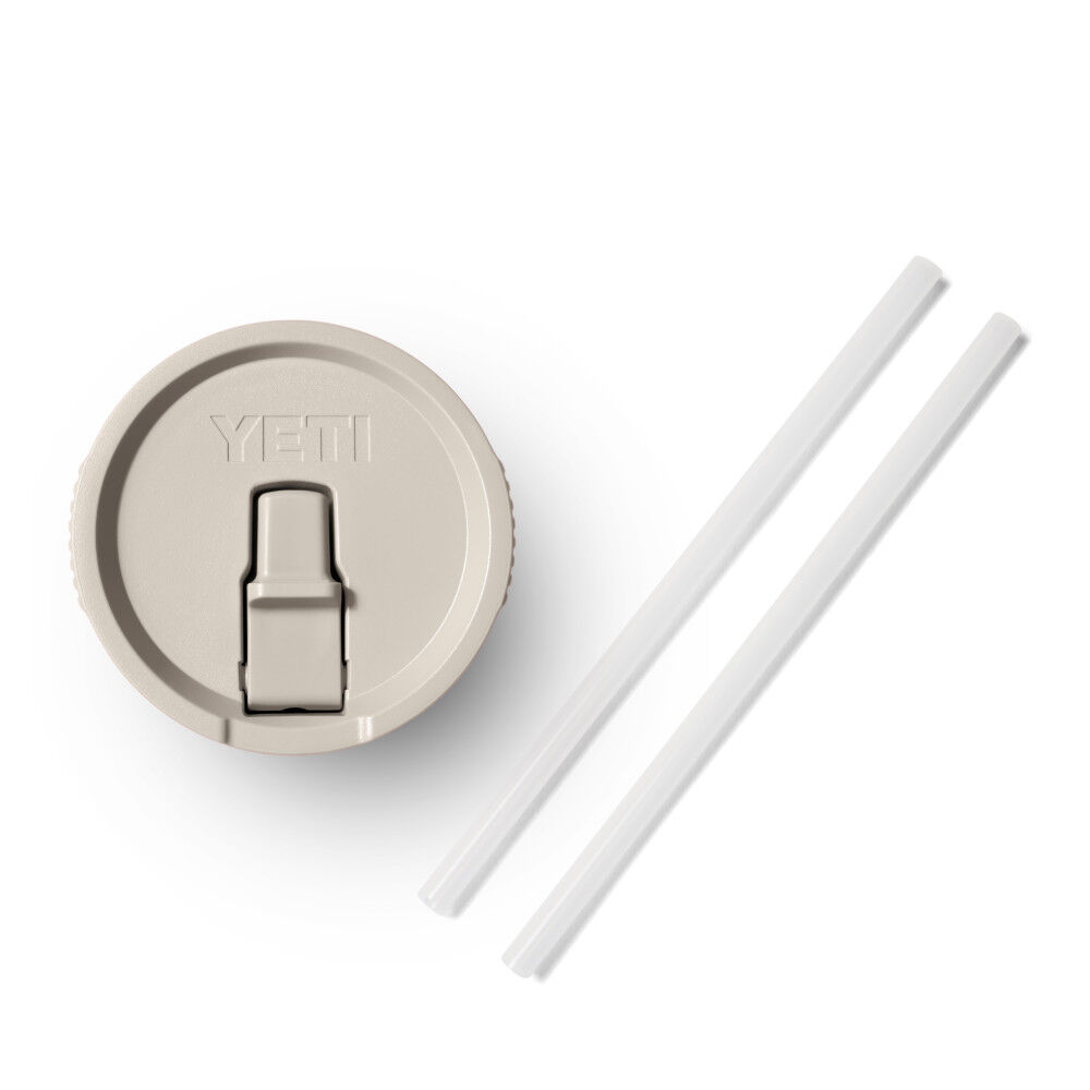 YETI Rambler 30/40 Oz Travel Mug Straw Lid Cape Taupe