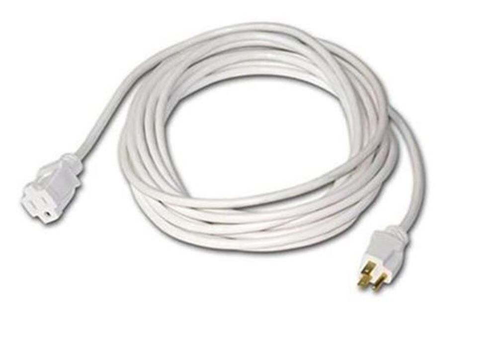 Century Wire Pro Classic 25 ft 12/3 SJTW White Non-Lighted Extension Cord