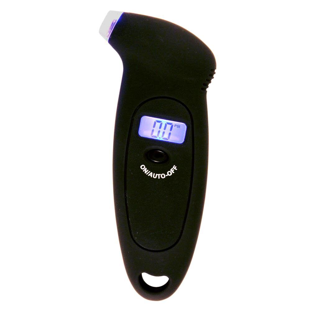 Milton EXELAIR Digital Tire Gauge, LED Light Tip, 5-100 PSI