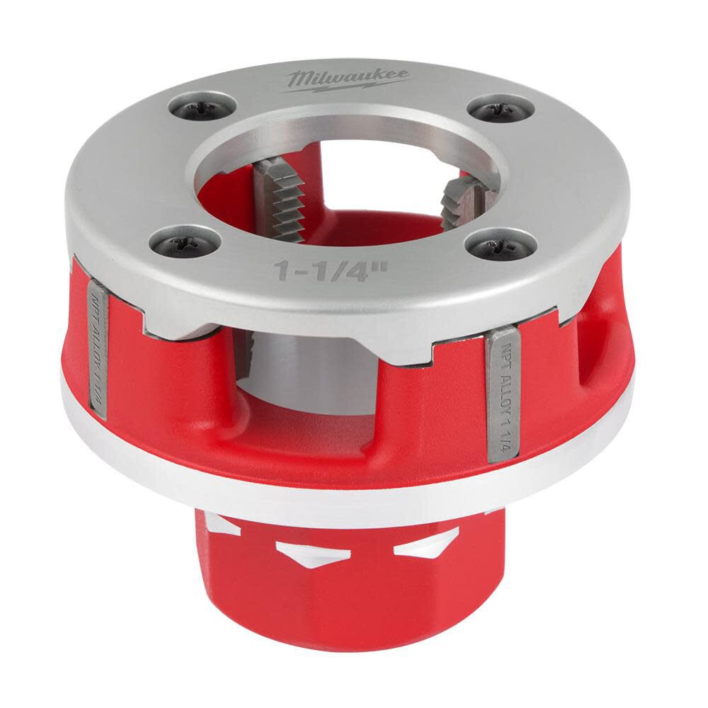 Milwaukee 1 1/4inch ALLOY NPT Compact Forged Aluminum Die Head