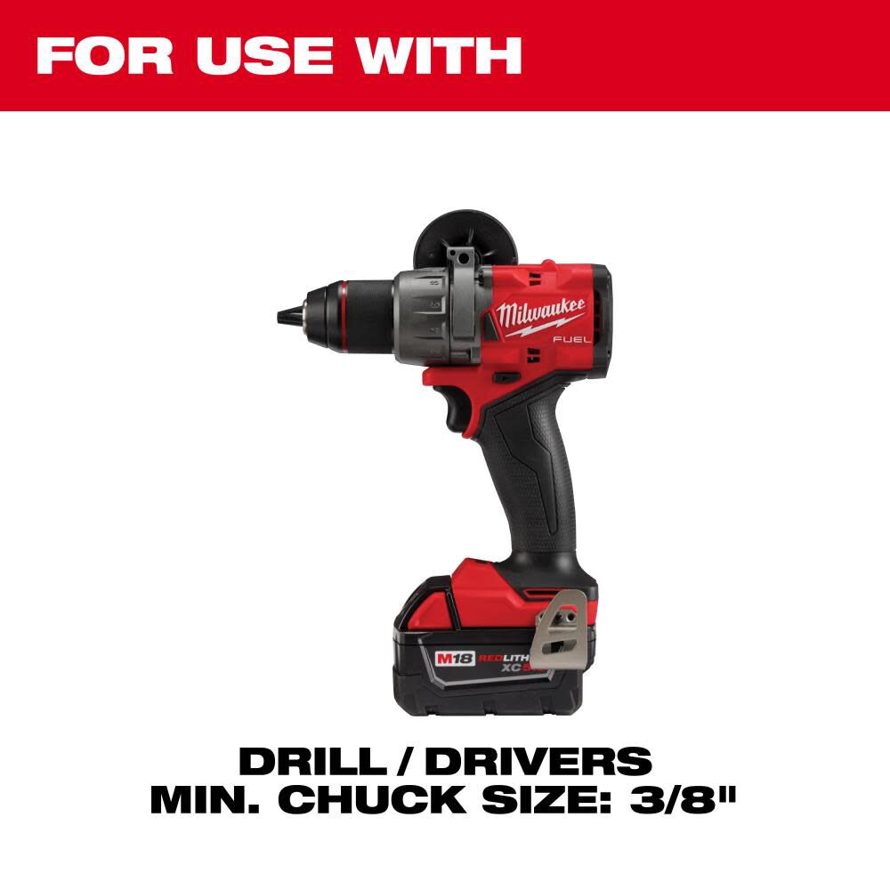 Milwaukee 3/8 in. Large Thread Arbor