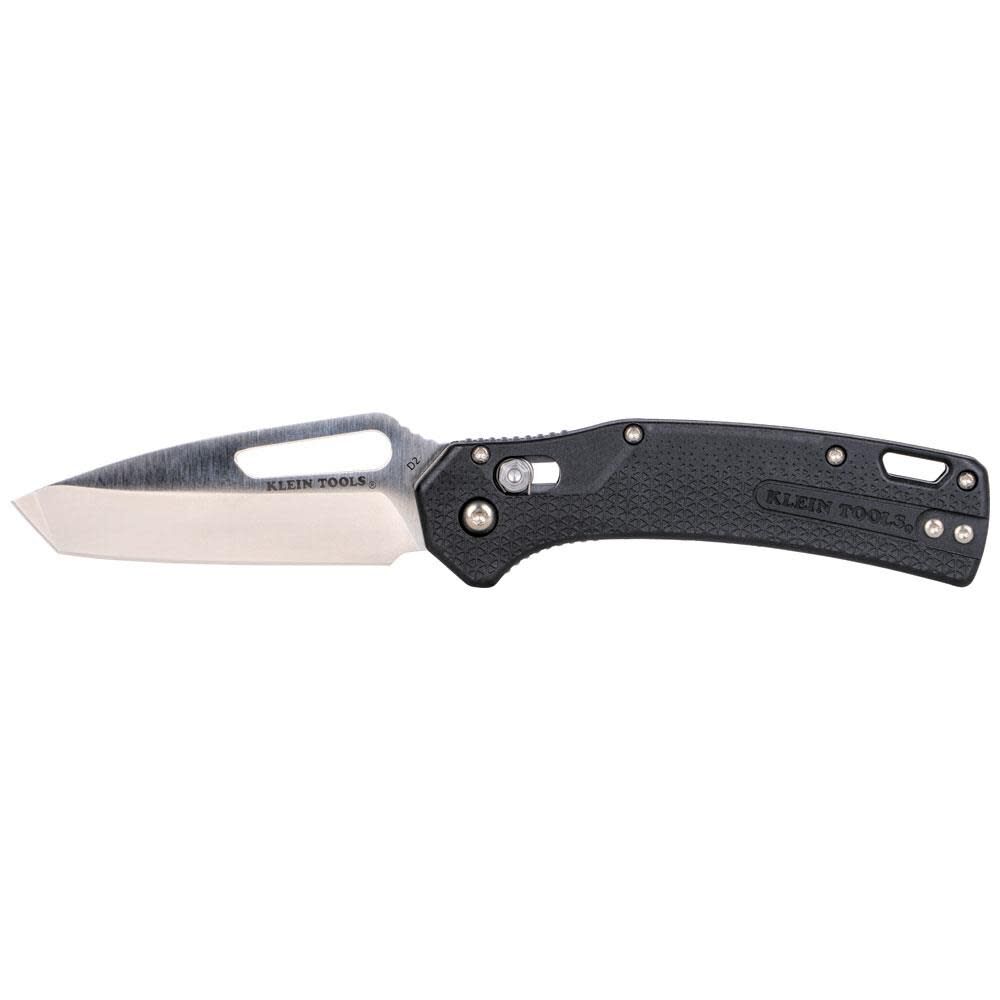 Klein Tools KTO Tanto Blade Knife, Black