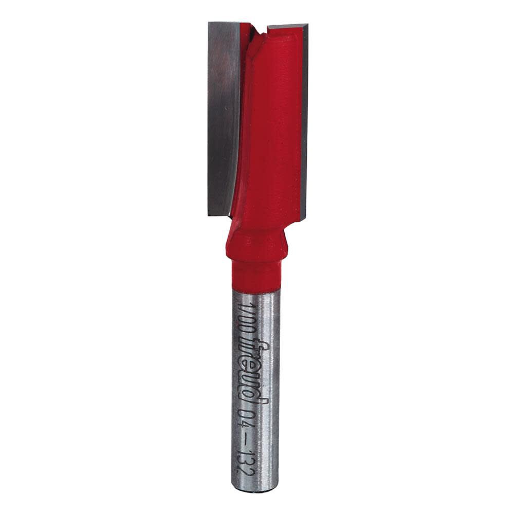 Freud 1/2 In. (Dia.) Double Flute Straight Bit with 1/4 In. Shank