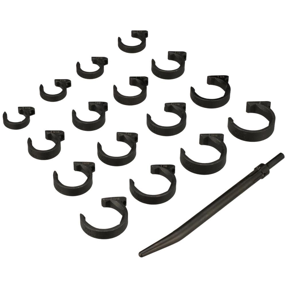 Milton SAE Shockit Line Wrench Set 16pc