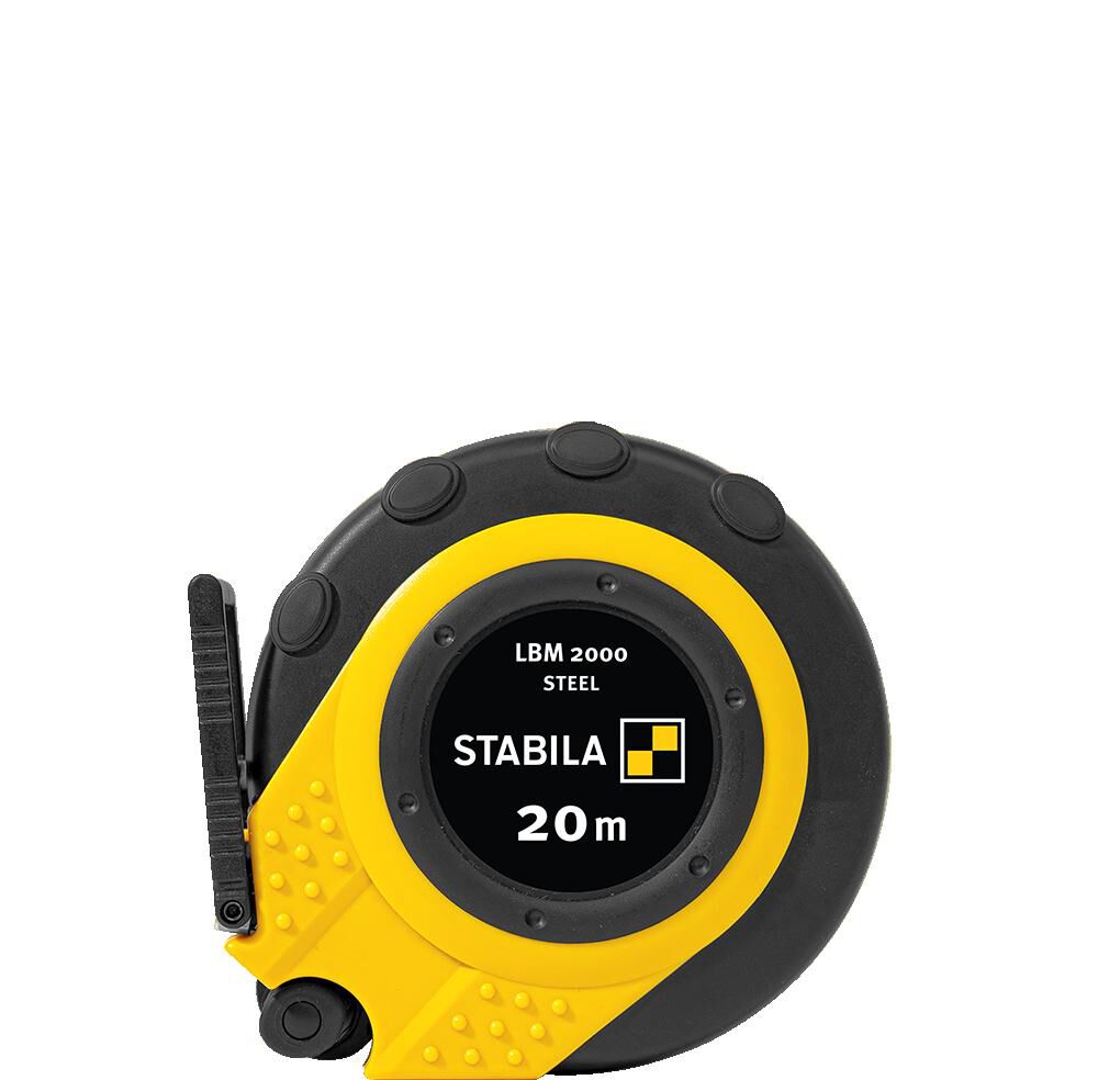 Stabila Tape Measure LBM 2000 STEEL 20M CM Metric Scale CLOSE CASED TAPE