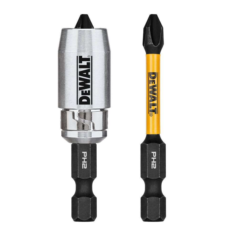 DEWALT ELITE SERIES 2-1/2 Inch Bits with Magnetic Sleeve 3 Pieces