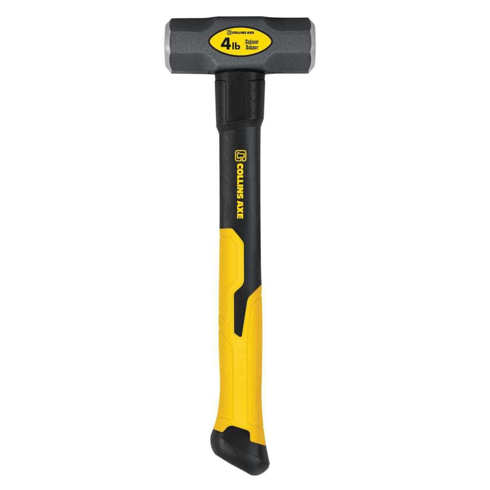 Truper Collins 4 Lbs Double Face Sledge Hammer with Fiberglass Handle