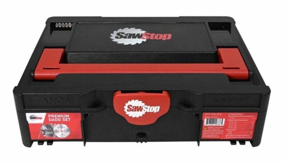 Sawstop 44 Lbs Capacity Systainer Storage Box for Premium Dado Set