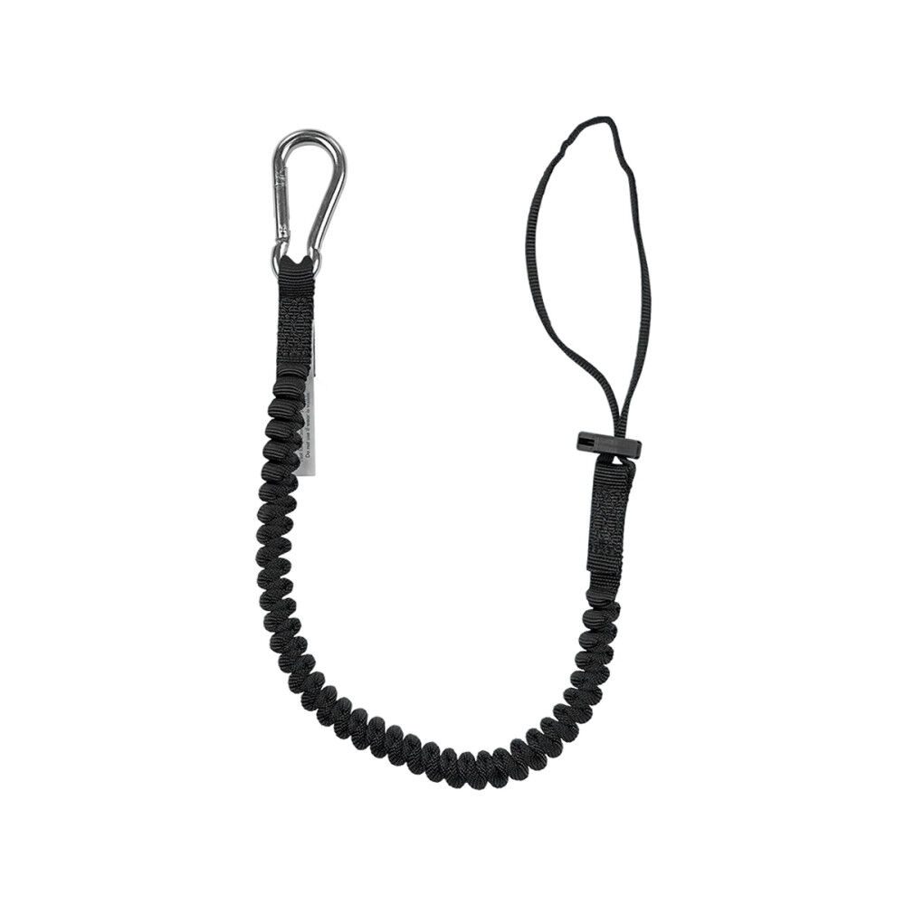 Safewaze 15 Lbs Elasticated Tool Lanyard with Steel Carabiner